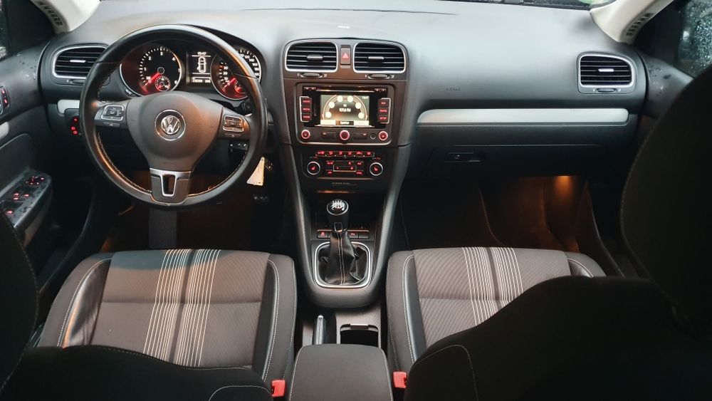 Golf 6 Match 2.0 140 cp 2013 euro 5 navigatie dublu climatronic  incal