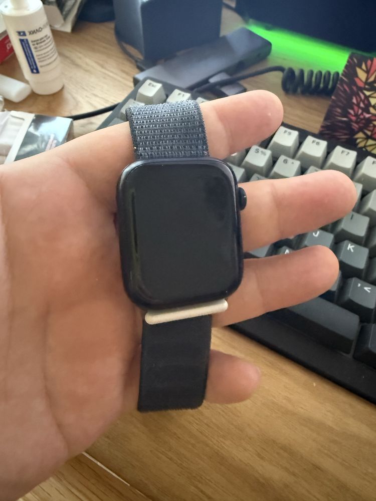 Apple watch series 9 45 mm темно синий