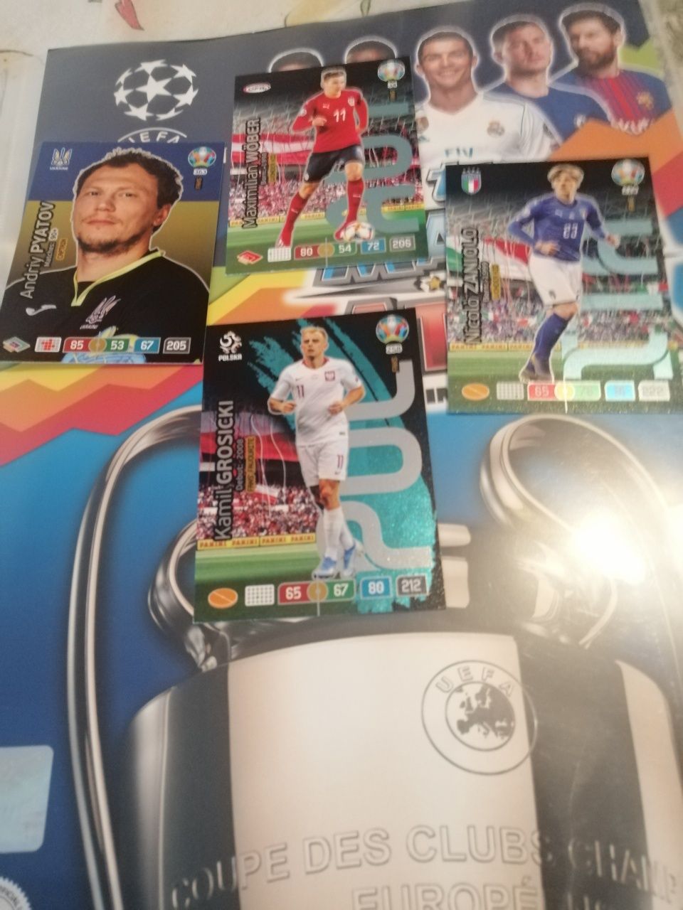Cartonase Euro / Champions League, Limited Edition/ Special Cards