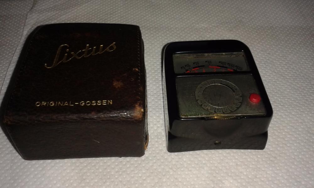 Exponometru vintage Gossen Sixtus, functional