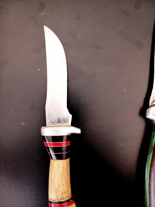 3 броя ръчно изработени ловни ножове