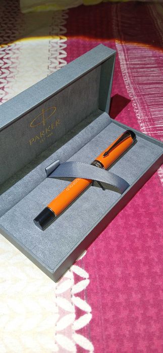 Stilou Parker Big Red CT Duofold Royal Parker penita F
