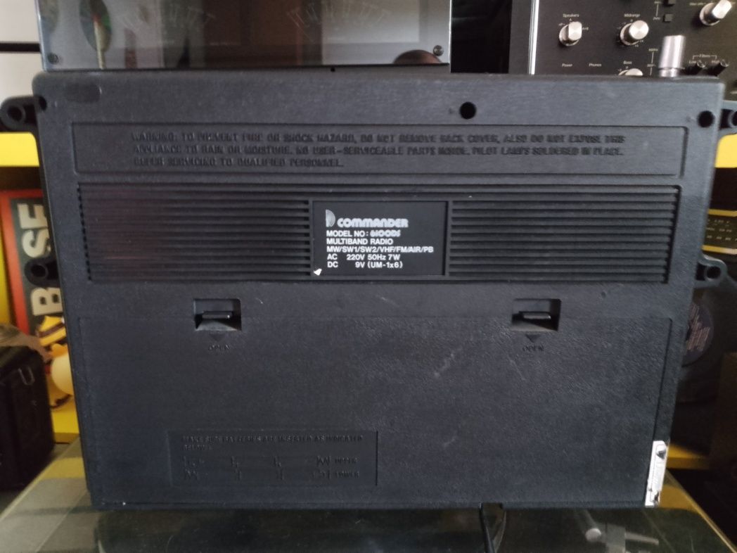 Radio Portabil Vintage Commoder 610 ODS Recuzita)Decor