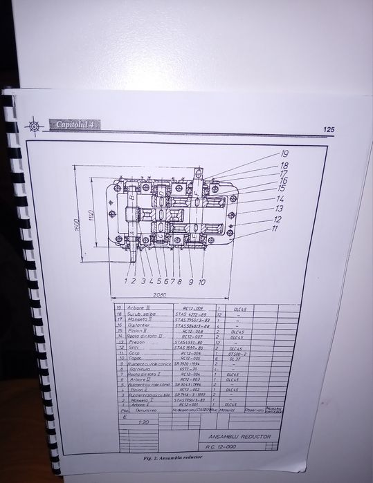 Manual „Desen Tehnic” – clasa a XI-a, profil Tehnic, Mecanică