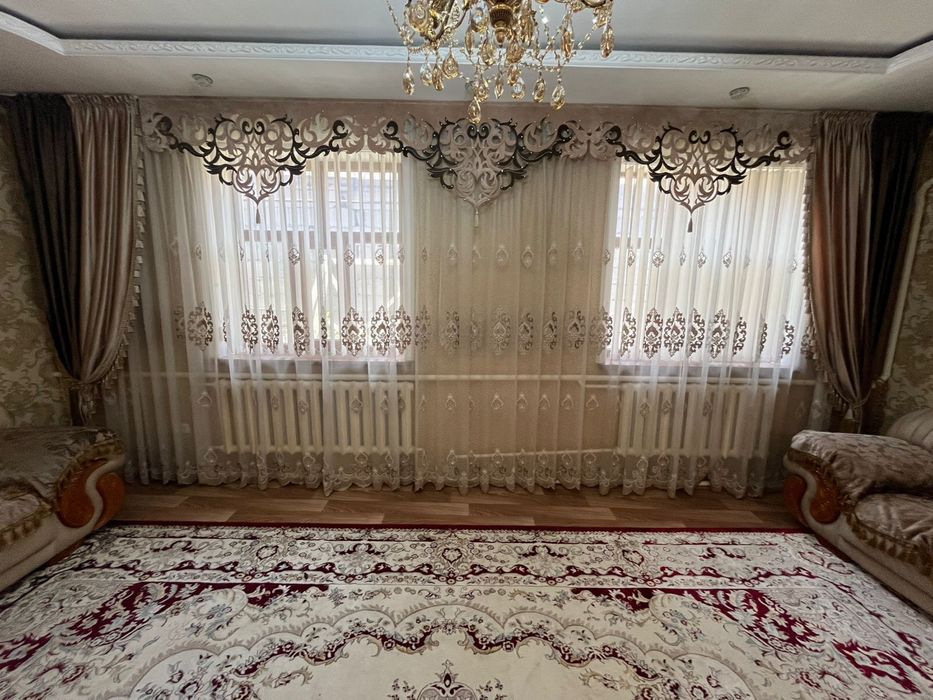 Продам тюль с партьерами и ламбрикеном