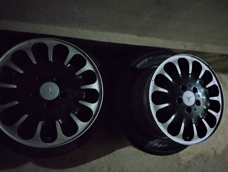 Set Jante mercedes și 4 cauciucuri r 16