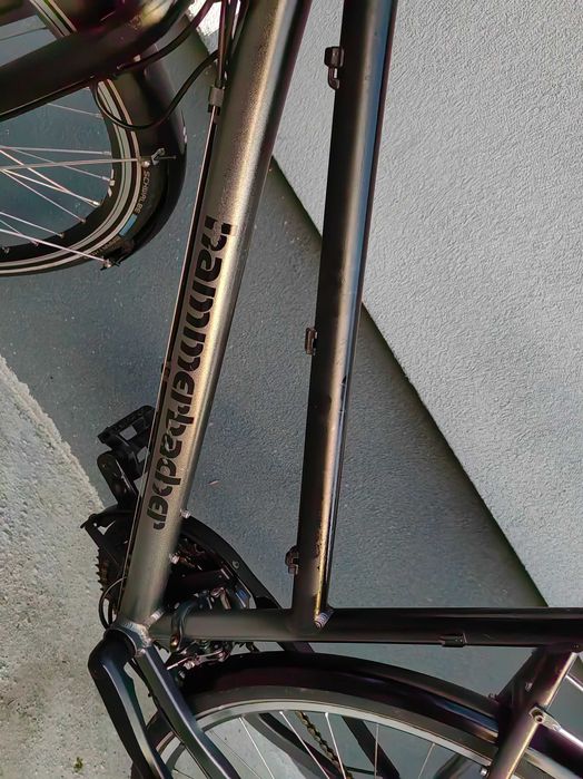 28" алуминиев градски трекинг велосипед L размер хидравлични спирачки