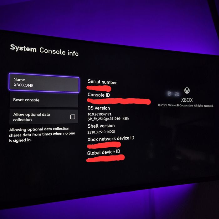 Consolă Xbox One 500GB fără Controller