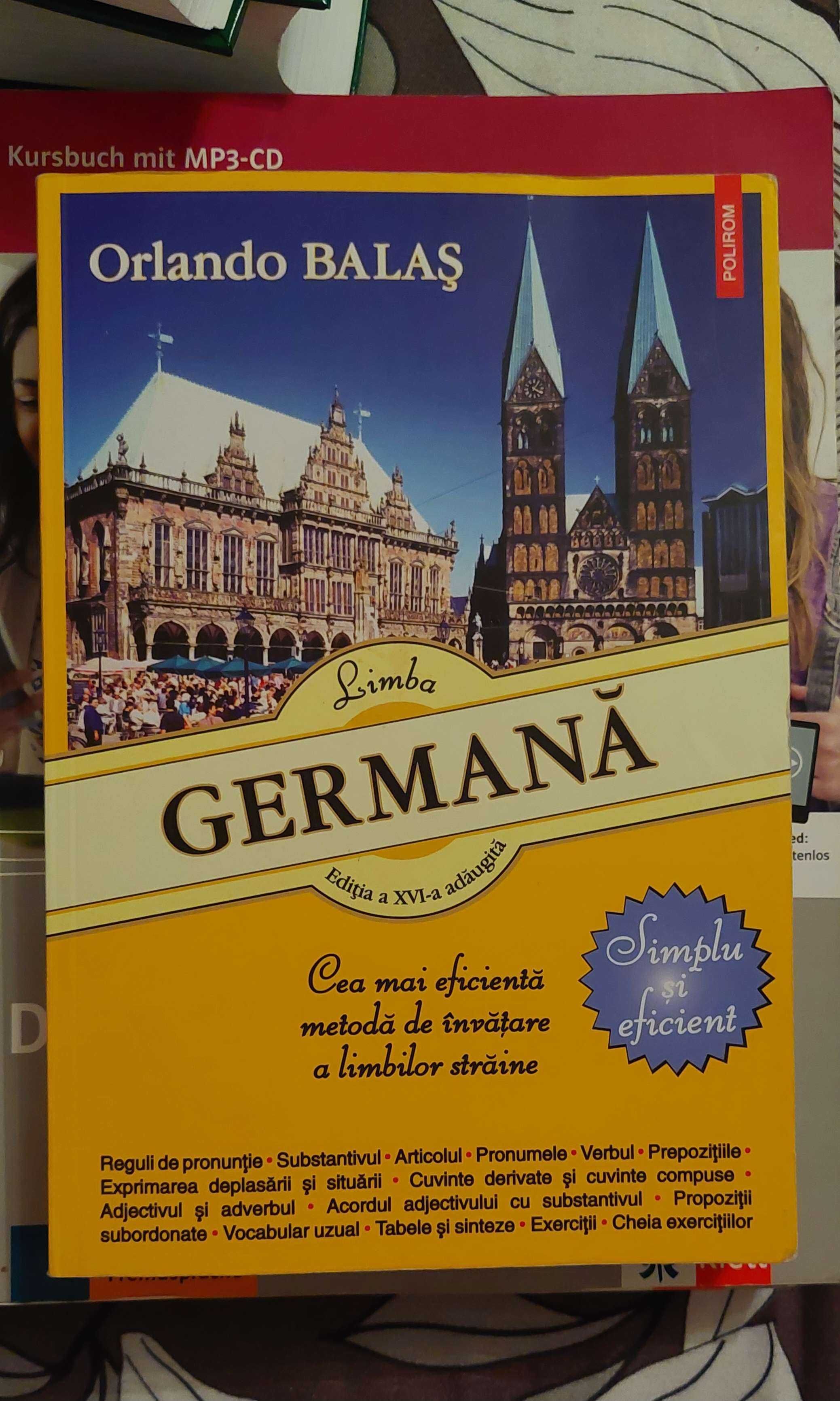Manuale Germană pentru facultate (cu CD) + Limba germană BALAS