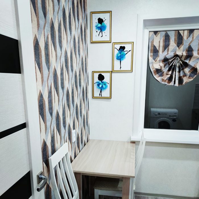 1 комнатная квартира 32м . 3/5 этаж