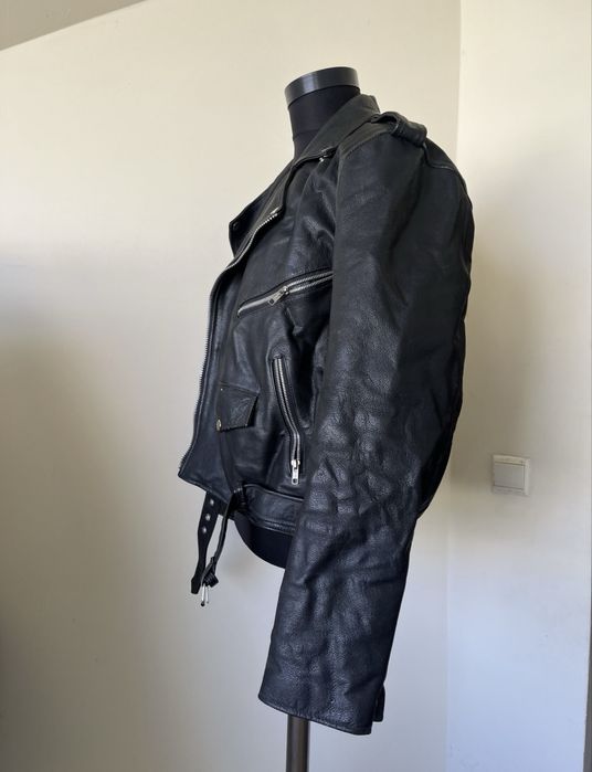 Geaca motor , piele , impecabila