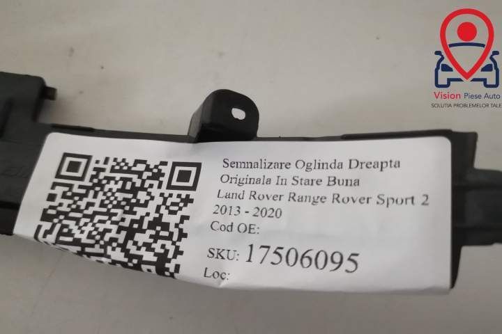 Semnalizare Oglinda Dreapta Originala In Stare Buna  Land Rover  Range