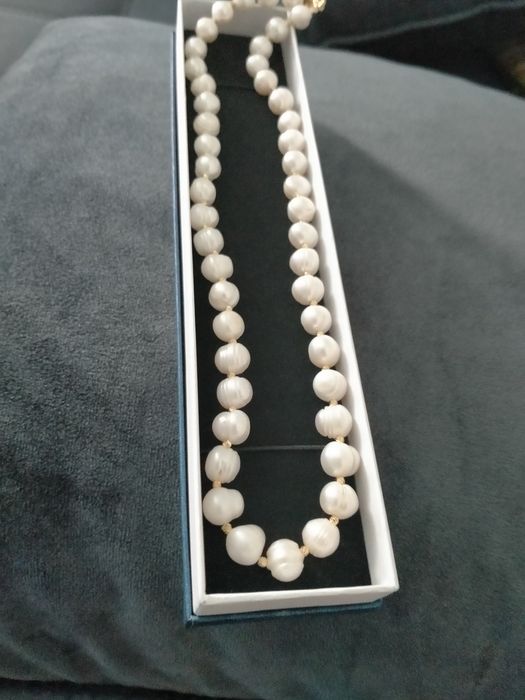 Жемчужное натуральное кольее,