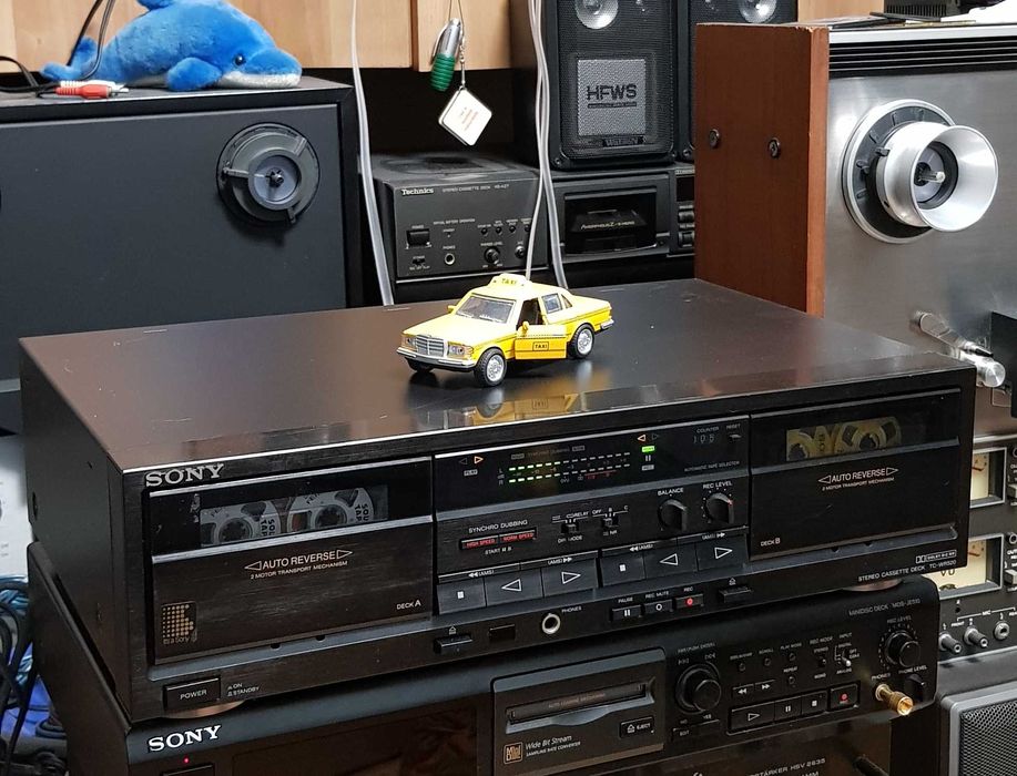 Casetofon Audio Deck Stereo Vintage SONY TC WR520 (Autoreverse)