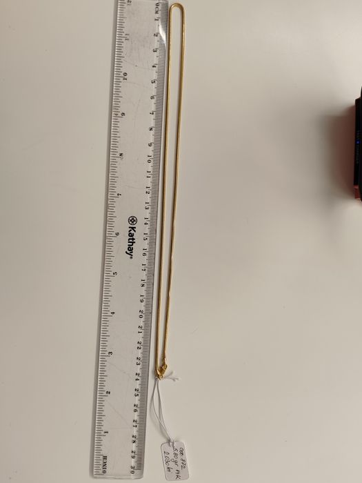 Lanț unisex model șarpe Aur 14k Gr 5,80