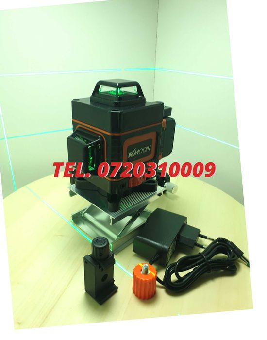 Transport Gratis  New Nou  Nivela Laser Profesionala  360 16 Lini 4d