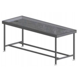 Masa mortuara inox, pret de producator, dimensiuni la cerere