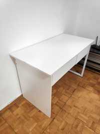Письменный стол белый с двумя ящиками