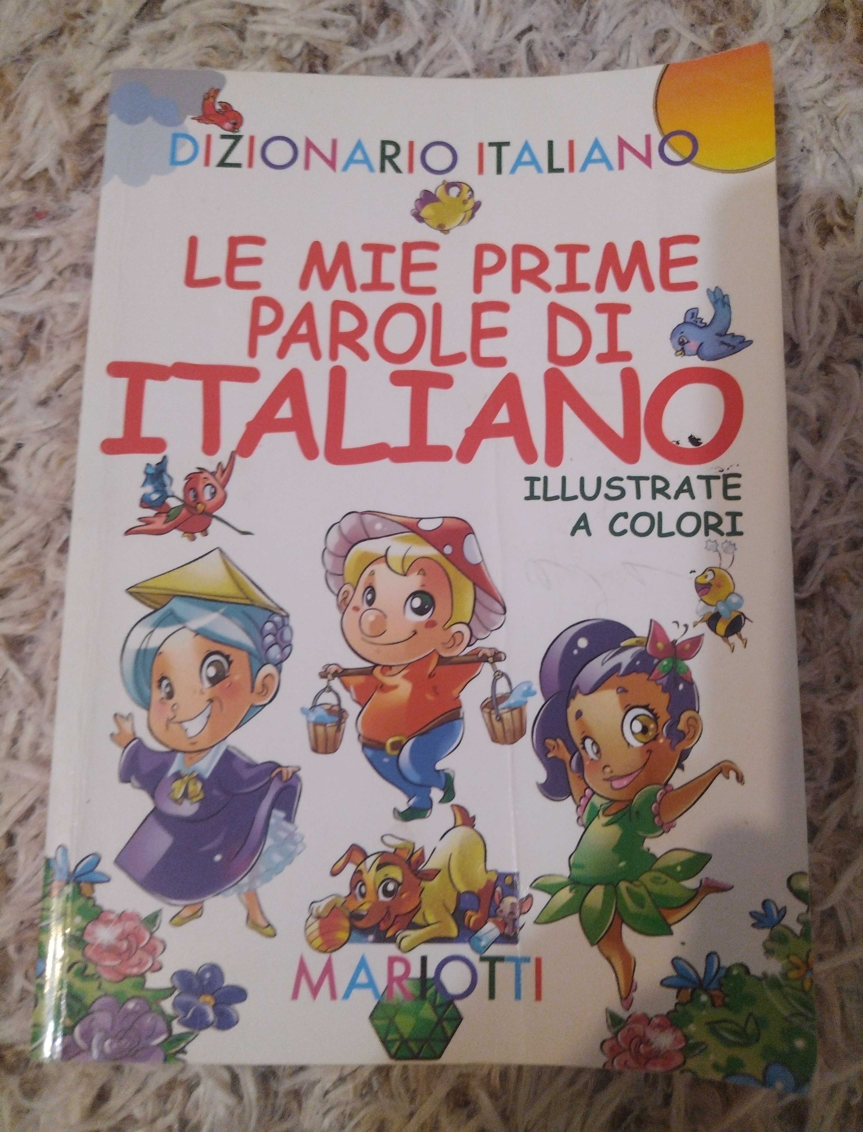 Carte ilustrata color limba italiana