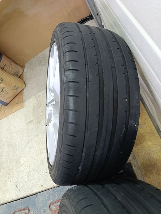 Джанти с гуми 18 5х112  Шкода Skoda