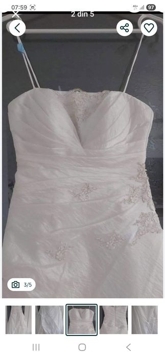 Vând rochie mireasa