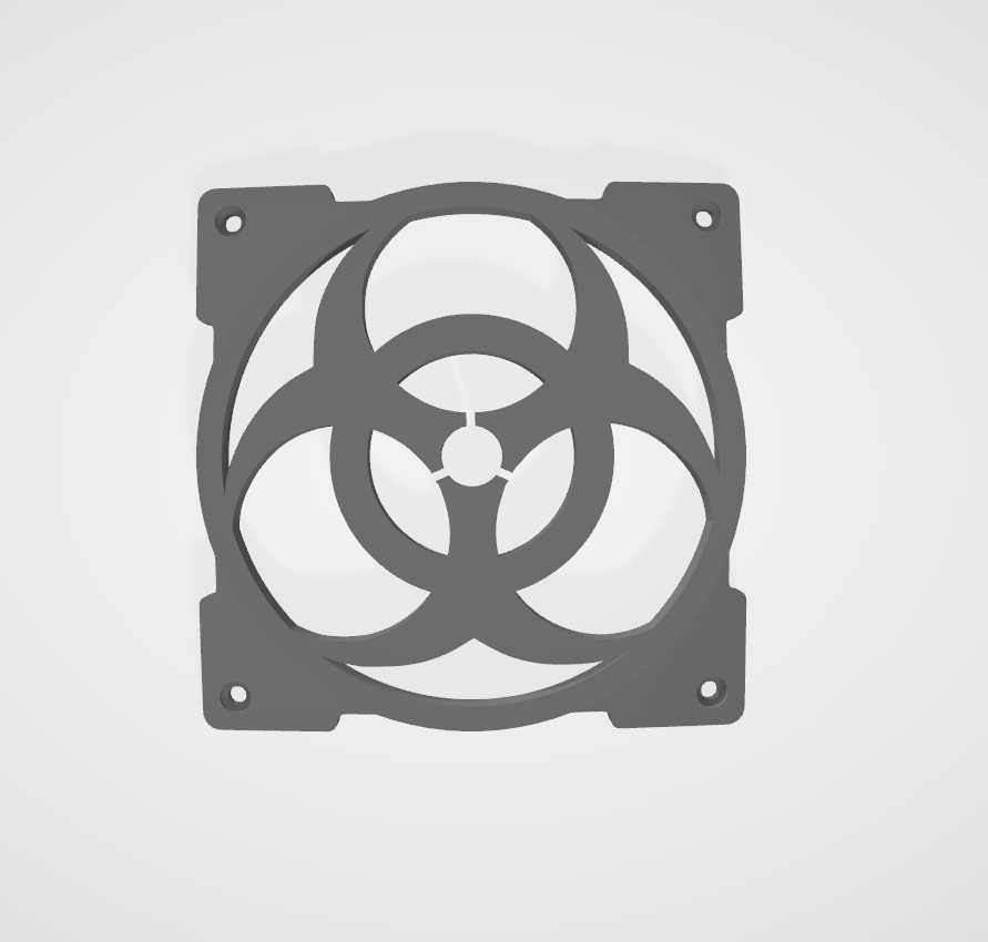 Решетка за компютърен вентилатор по поръчка 120/140/240/360 Custom PC