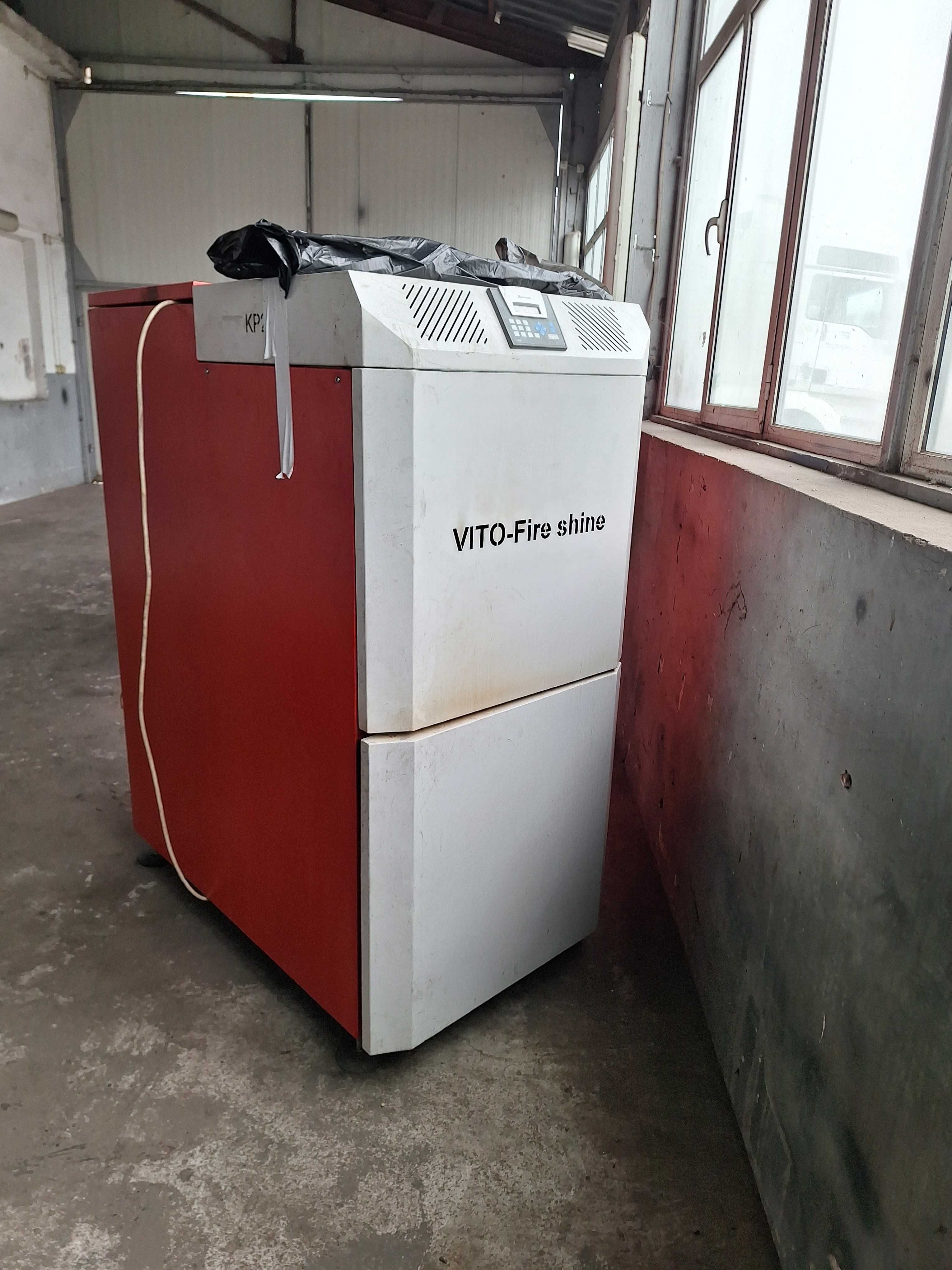 Котел на пелети с водна риза 2 броя. 50kw. и 35kw. български.