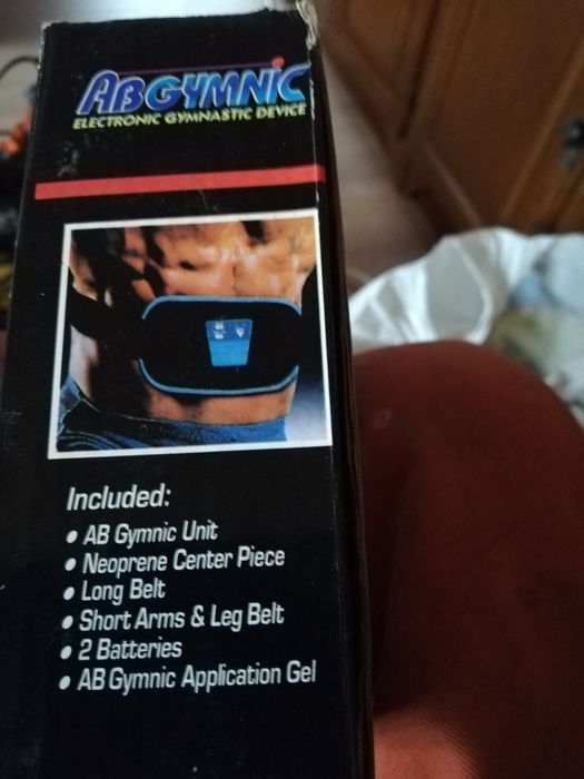 Electronic gymnastic device