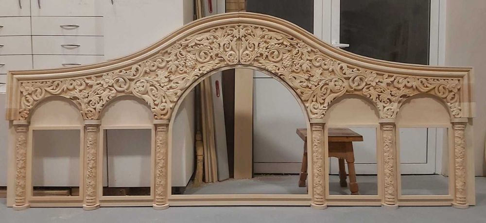 CNC / ЦПУ Рутер 1800/1500 подсилен за дърворезби, фрезоване