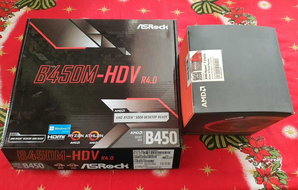 Kit Gaming Ryzen 7 5700G 8/16 Core + 32GB DDR4