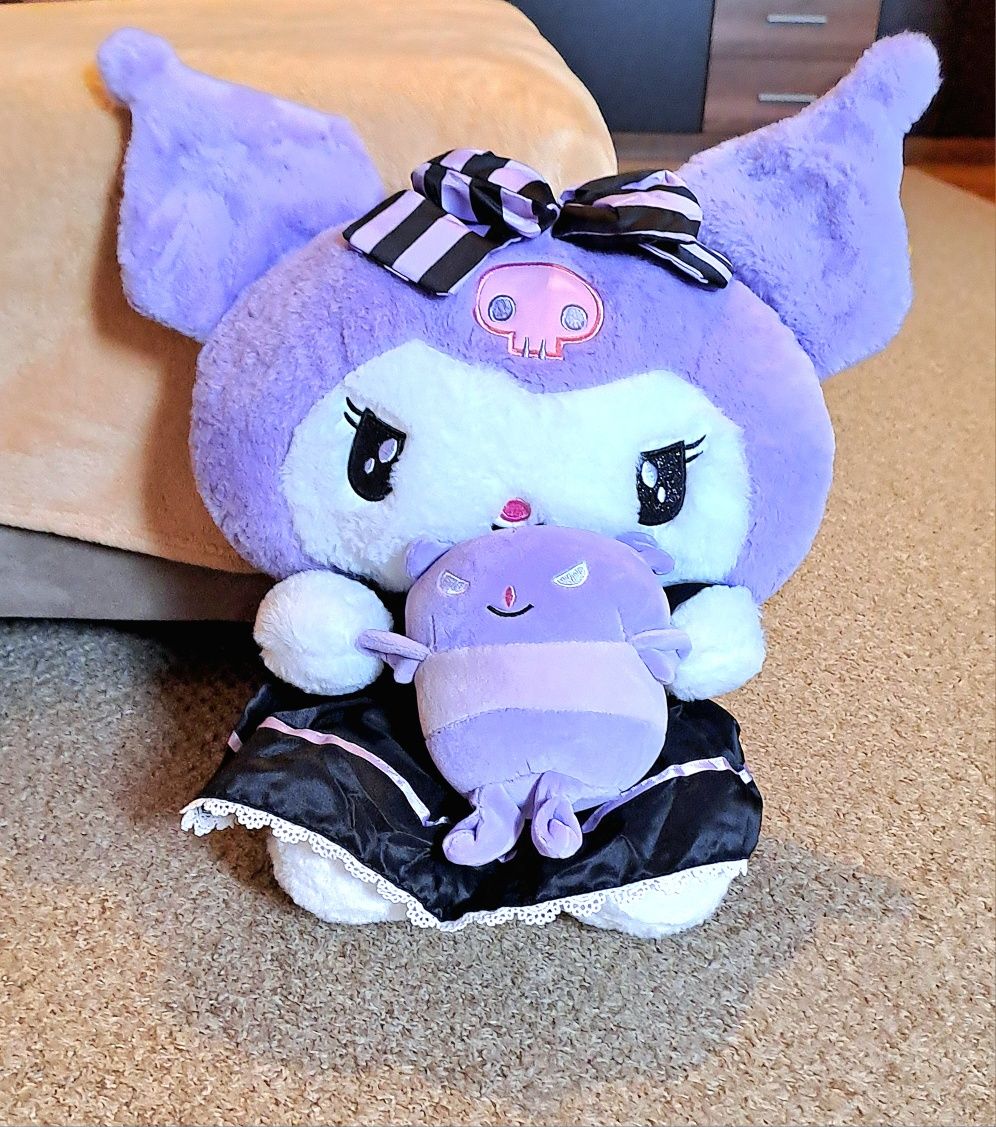 Kuromi mov 50cm pluș mare Kuromi sanrio