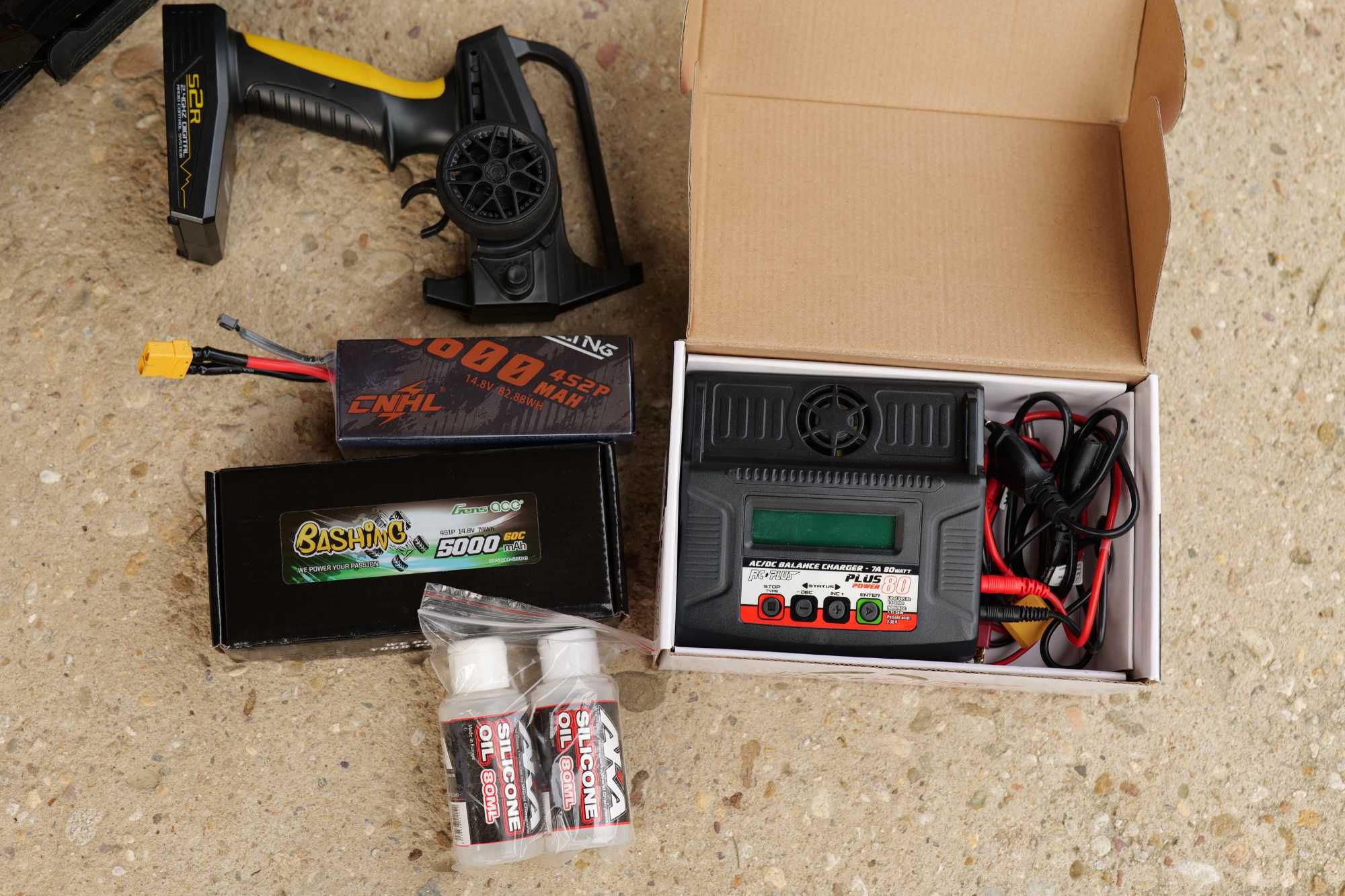 Team Corally Shogun truggy 6s 1/8 пълен комплект + части