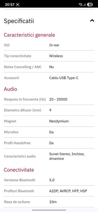 SONY WIC310 Bluetooth
