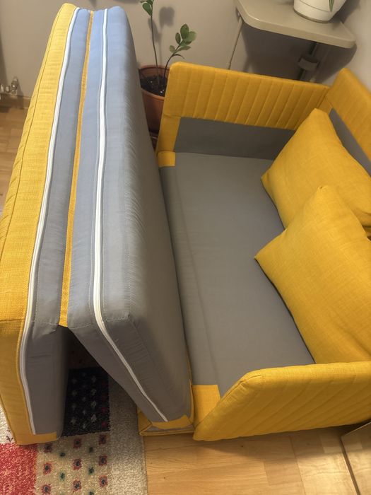 Жълт диван-легло НОВ Последно нам до 10/ 122025!