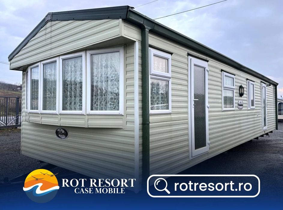 Alta Casă mobilă Westmorland | Tâmplărie PVC și Încălzire centrală cu calorifere | 11 x 3.7 m | 2 dormitoare și 1 baie