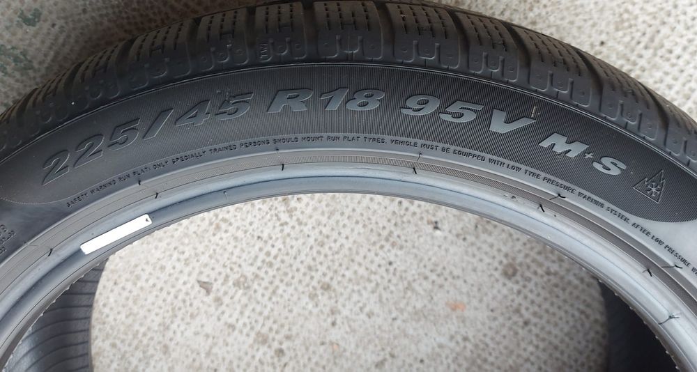 Set 2buc 225/45 R18 95V Pirelli SottoZero *BMW RFT RSC M+S iarnă 2019