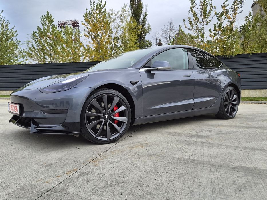 Tesla Model 3 PERFORMANCE 520CP, Black Shadow  Variante,Schimb