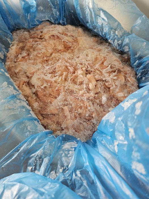 Кожа цыпленка-бройлера с грудки Черкизово замороженная