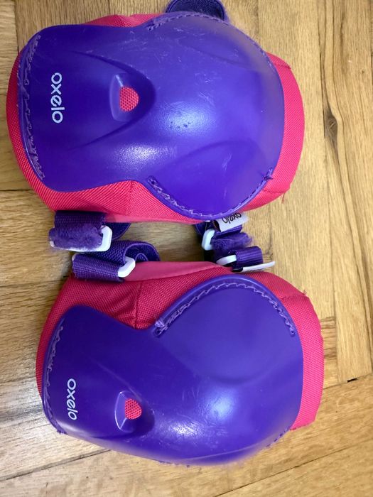 Детски Ролери Play 3 + 3бр. Протектори, Розово/Лилави - 40лв.