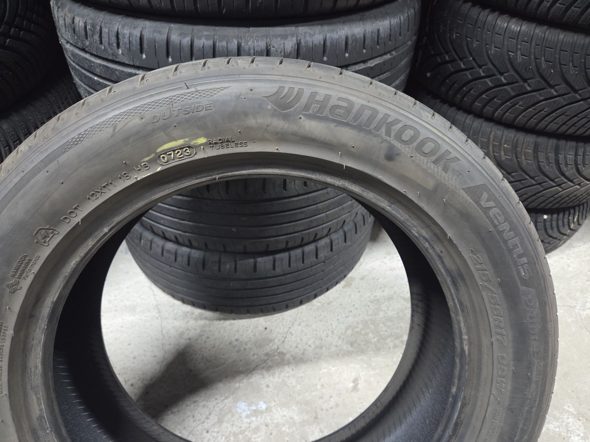 Set 4 anvelope SH vara Hankook 215/55/17 dot 2023