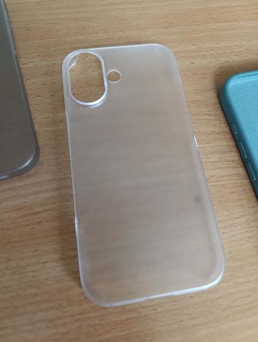 Husa iPhone 17 Ultra Thin 0.3mm transparent mat + folie protectie