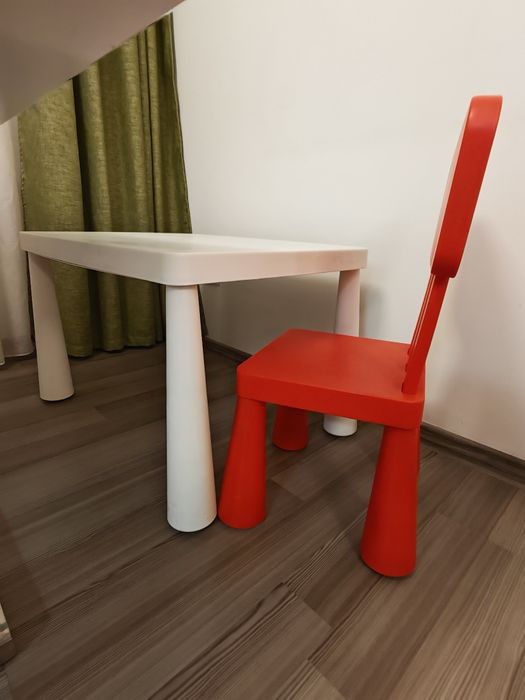 Set masa și scaun copii activități 1-6 ani