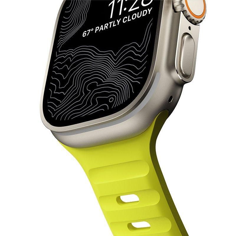 Каишка tech protect icon line за apple watch ultra/ ultra 2 lime