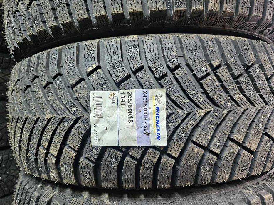 Новые зимние шины с шипами 285 60 R18  MICHELIN X-Ice North 4 SUV