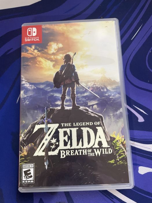 картридж на nintendo switch The legend of zelda breath of the wild
