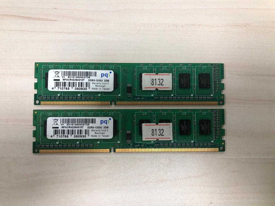 DDR3 2 GB 1333 Mhz (PC3-10600U)
