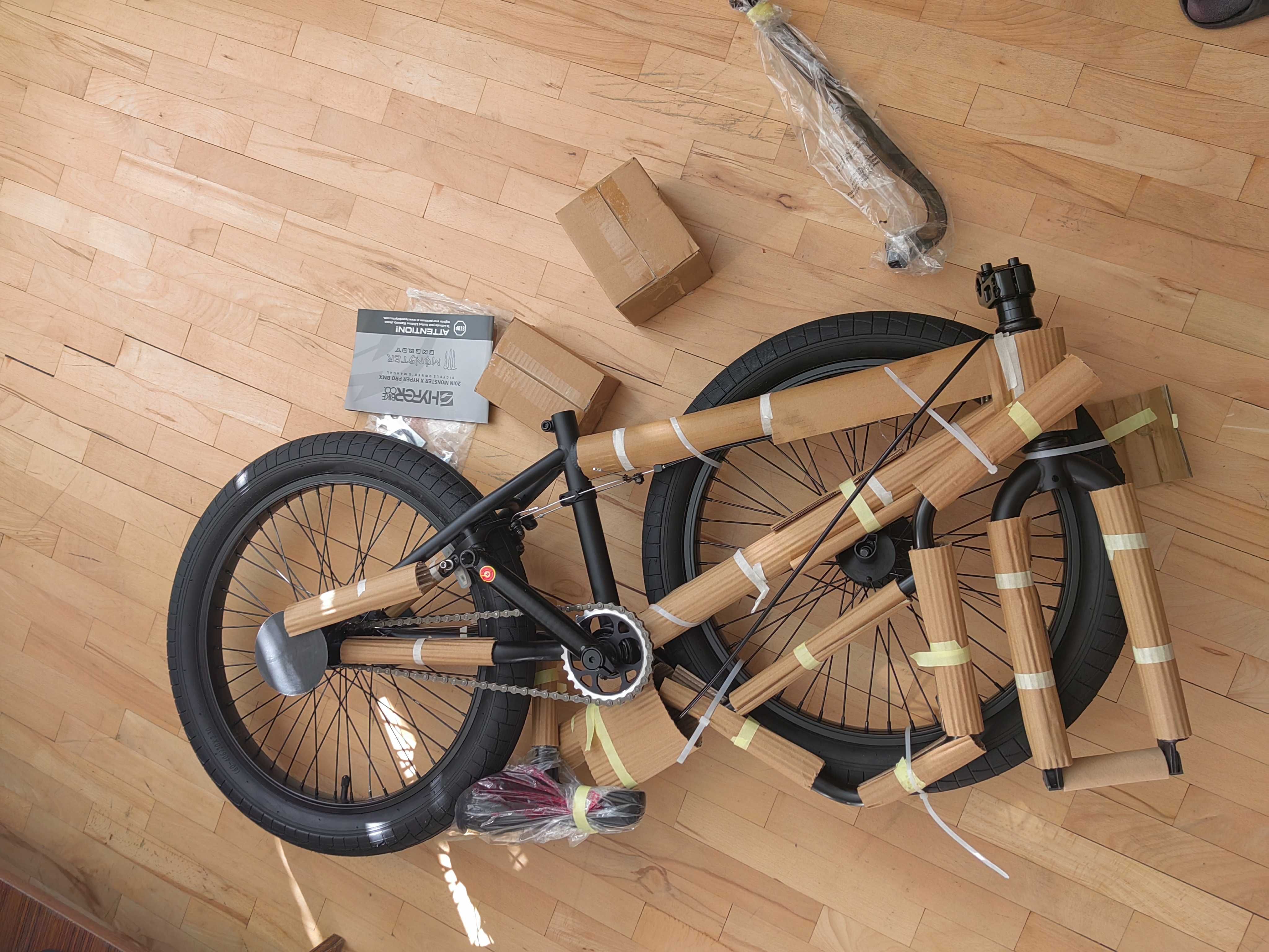 НОВО monster bmx hyper x колело