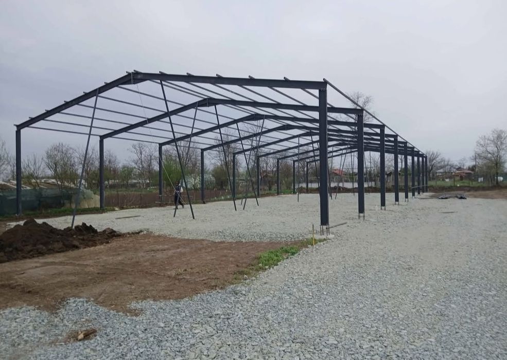 Confectionam structuri de hale metalice !
La cerere sau după proiect f