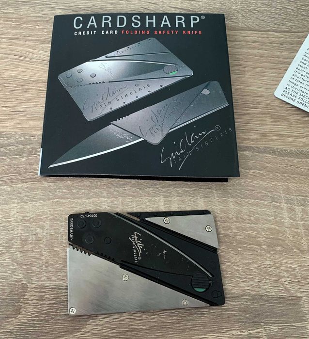 Cutit briceag, card de buzunar NiceGift - colectie - cadou