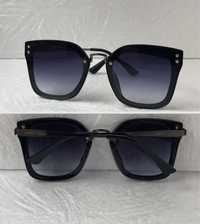 Дамски слънчеви очила котка квадратни черни кафяви JC 3017